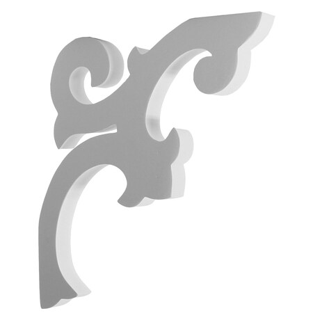 Ekena Millwork 1"W x 11 1/2"D x 12 1/4"H Versailles Bracket BKT01X11X12VE